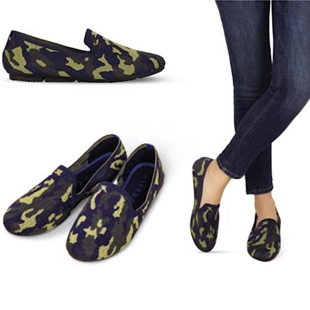Serra Camouflage Flexible Flats Size 8